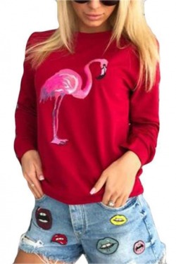 thekawaiifirek: Girl Fancy Sweatshirt    Flamingo Pattern  //  Cartoon Unicorn   Chic Floral  //  Floral Embroidered   Cropped Sweatshirt  //  Ice Cream     West Coast  //  Cat Embroidered   I HATE EVERYONE  //  Me?Sarcastic? Never Limited