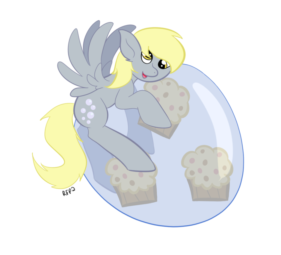 paperderp:  .:CE:. Derpy with Muffins c: by RaisedFromPerdition2★  &lt;3