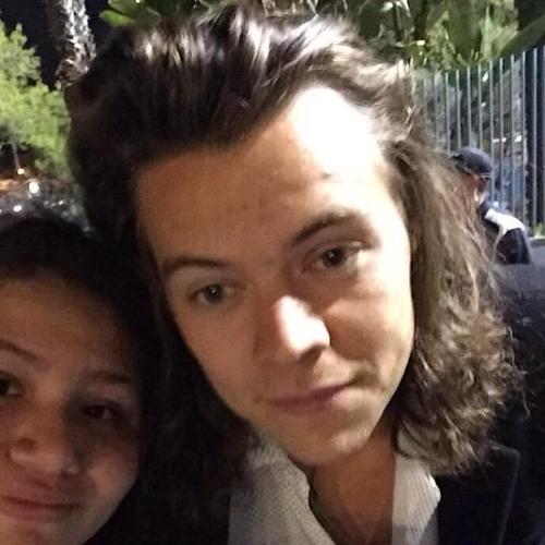 Harry at the Dodgers vs. Giants game in LA (27.04.15) 1/2/3/4