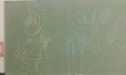 pyro-draws:What a productive day at school,