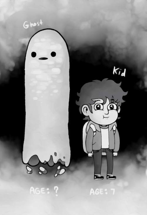 denniebright: Concepts for a show notamyliu &amp; I pitched. It was about a kid and a ghost bein