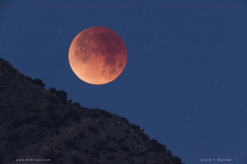 janersm: Moonset Eclipse via NASA