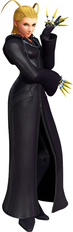 yourwaifuisshit-oftheday:  The Shit Waifu of The Day Is:Larxene from Kingdom Hearts
