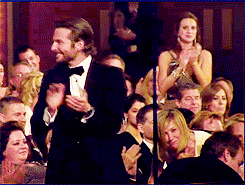 heatherjoy16:  breathinginpairs: Bradley and Jennifer after Jennifer wins Best Actress  HUGH JACKMAN AND BRADLEY COOPER WENT TO HELP HER LIKE TWO OF THE MOST ATTRACTIVE MEN IN HOLLYWOOD WERE WORRIED ABOUT HER WELLBEING 