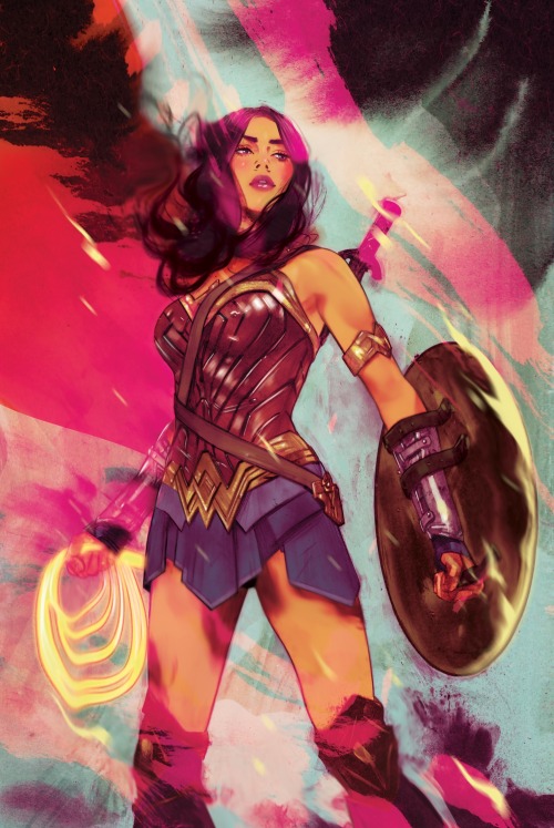 variantcomicscovers:This is the Tula Lotay variant cover for Sensational Wonder Woman #14.