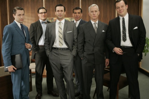 A prime example of 60’s fashion is the television show Mad Men. Evidently, the show is set in 