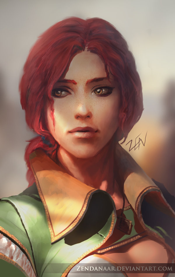 theomeganerd:  The Witcher &amp; Overwatch Artworks by Zendanaar  