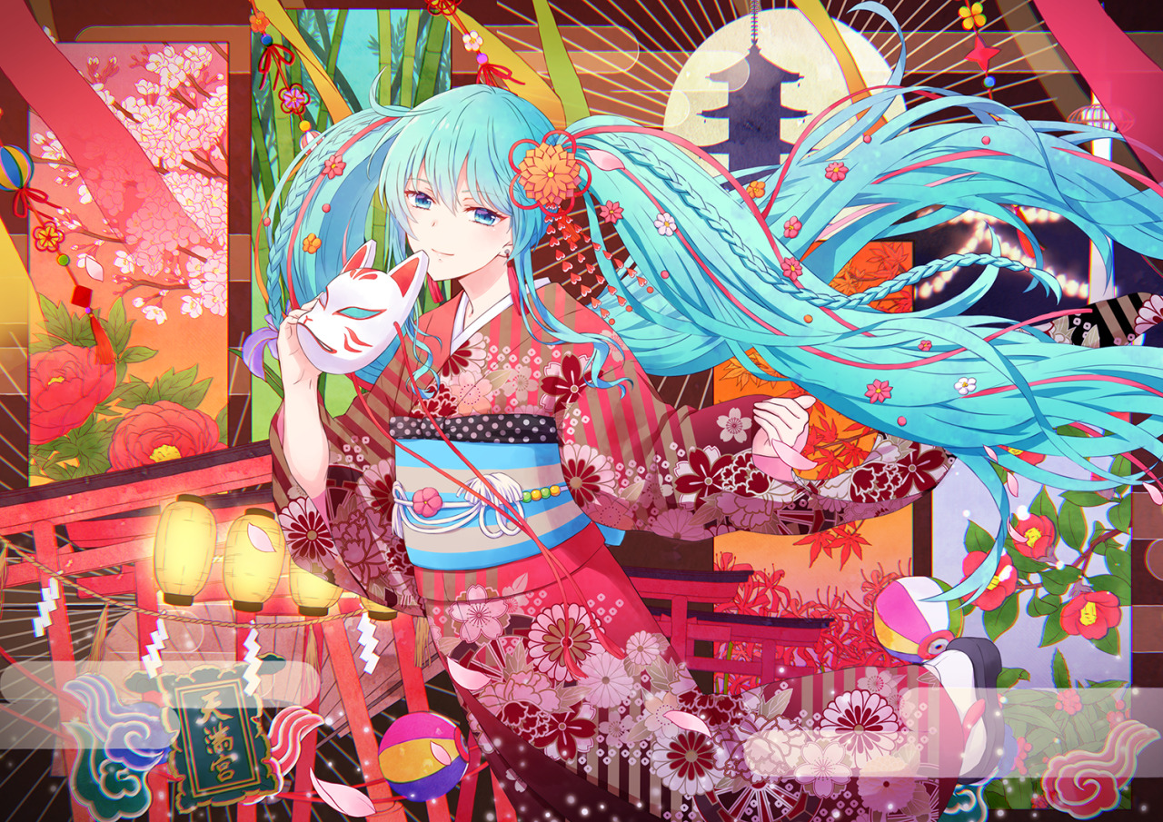 題名未設定 初音ミク 京都 三十六画仙イラストコンテスト にて三十六画仙賞を受賞 題名未設定 初音ミク 京都 三十六画仙イラストコンテスト にて三十六画仙賞を受賞