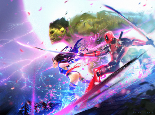 conceptvault:  Marvel Team AssembleBy Ross Tran