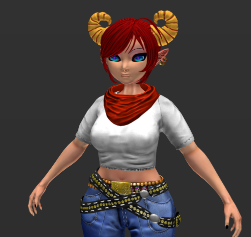 endlessillusionx:  Tier 2 Model Download: Anna (No rig) https://www.patreon.com/creation?hid=1583248&u=280277&alert=3
