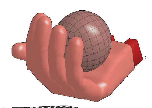 fruitsoftheweb:Моделирование кисти человека в LS-DYNA //Right hand with LS DYNA