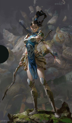 theartofanimation:  Fenghua Zhong  -  