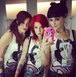 datys:  The hottest three suicide girls!