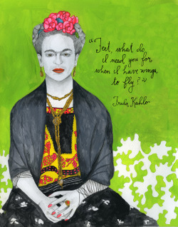 thereconstructionists:  Mexican painter Frida