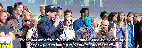 generalhxu:CAPTAIN MARVEL Announced at Marvel Comic Con 2016 Panel