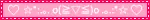 a pink text with a white kaomoji, eyes closed and smiling, and sparkles
