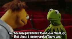 hecallsmehischild:  thismagicnight:  icantsmell-24601:  kidzombie:  This is really important.  everything the muppets do is really important   This is an important reminder to any of my followers whose self esteem currently hangs on needing to know what