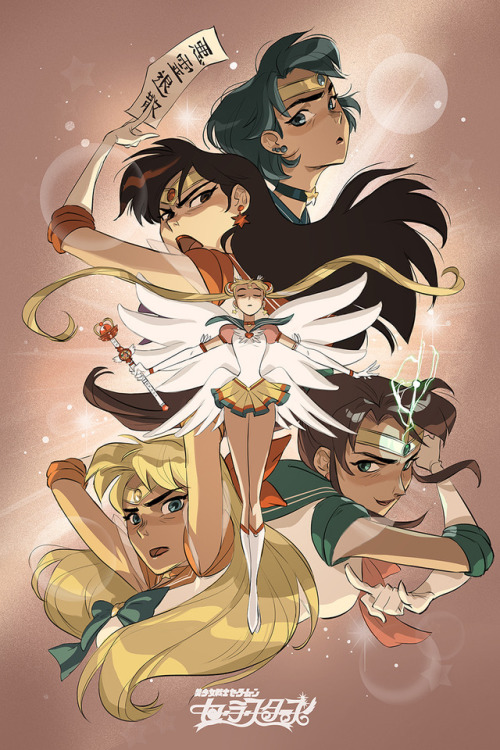 parkkennypark:Sailor Moon Stars - fan artFollow me on Instagram:  @parkkennyparkYou can also pick up