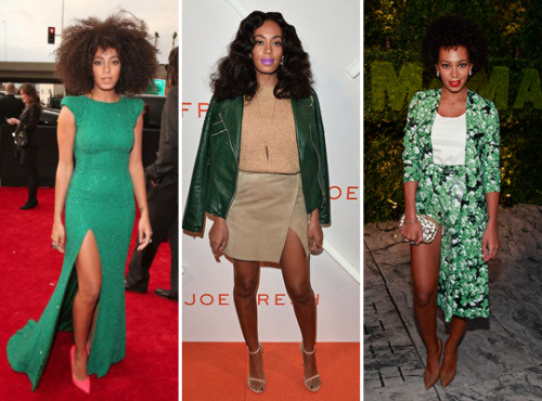 sheabuttabae: jessicaisgray: Solange + colors Her style is everything.