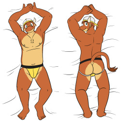 Ty DakimakuraIt’s not technically explicit, so it doesn’t violate my self imposed rule of “no nudity before the first demo”.  Enjoy some beefy bull boy to wet your appetite while the last bit of the demo is being written out. 