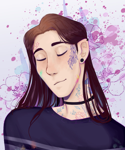 What A Sweet Guy Who Doesn't Resemble Anyone At All. Doesn't Remind Me Of Anyone Who Is Dead And Goth