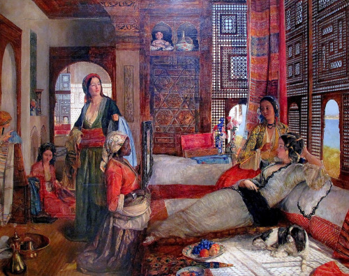 Sex fleurdulys:  The Harem - John Frederick Lewis1851 pictures