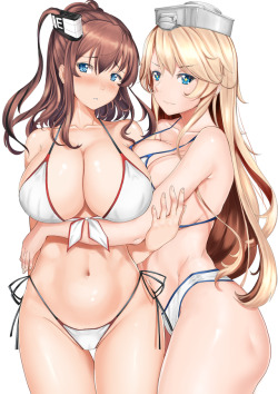 lewderkancollegirls:Saratoga and Iowa by