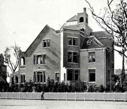 House in The Hague, The Netherlands 1916. Arch. Dr. H.P. Berlage.