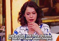 thecloneclub:  Evelyne and Tatiana fangirling over each other (x) 