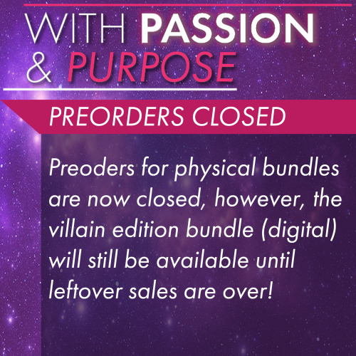 PREORDERS CLOSED! Thank you so much for 146 sales!! All physical bundles are no longer available, bu