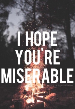 briingmethatthoriizon:  I Hope You’re Miserable // Moose Blood 