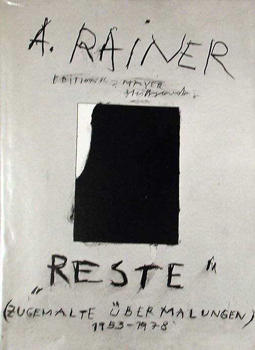 cinoh:  Arnulf Rainer / Rest (Remnants) 1978  