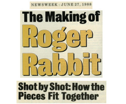 spicyhorror:  The Making of Roger Rabbit