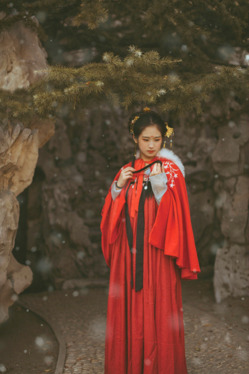 Traditional Chinese hanfu set