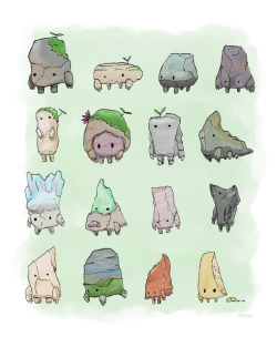 Friendlytree:  Kedoworks:  Cute Rocks  Cute Rocks 