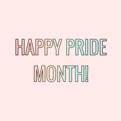 princess-of-positivity:  Happy pride month!