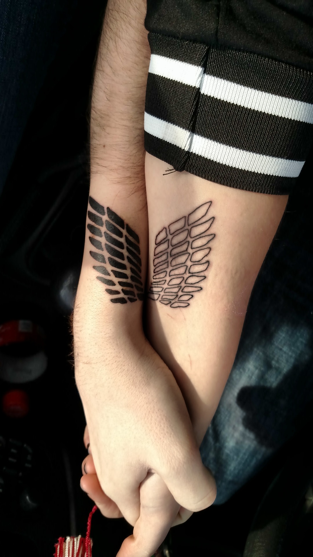 50 cool anime tattoos for yourself and for couples matching tat   Brieflycoza