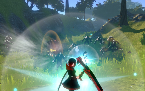 boushi–adams:  [Game Website] - [Release Date - 10-14-15] ( Most likely a Early Access Beta ) “Get ready for intense combat action as you battle Grimm  across familiar locations of Remnant including new areas never before  seen in the show. Play