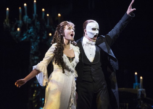 operafantomet: Peter Jöback as the Phantom in POTO Stockholm. Many Phantoms has starred in productio