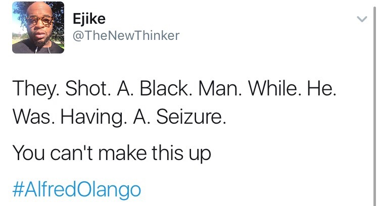 krxs100:  !!!!! IN CASE YOU HAVEN’T HEARD YET !!!!!  Alfred Olango: US Police Kill