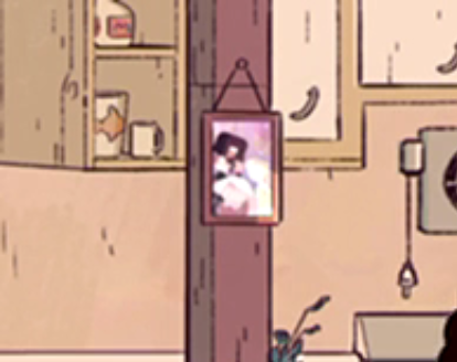 serenity-in-a-fantasy:  I noticed in the House Guest preview there appears to be a photo of Garnet, Amethyst and Pearl hanging on the wall.  omg that’s so cute!Also, that post looks different than it has in previous episodes (it used to look painted
