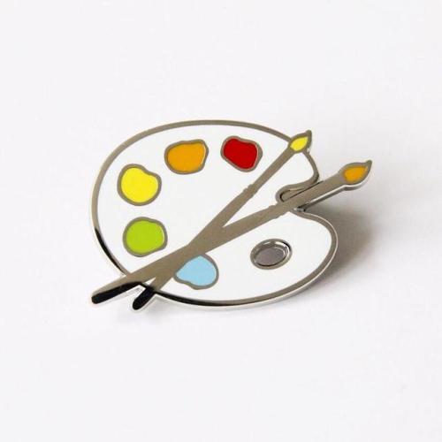 Paint Palette Pin //UnexpectedFlair