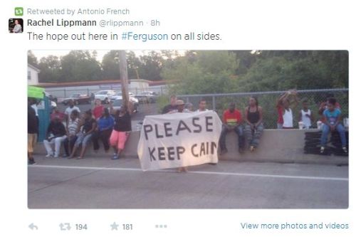 coffeeandniall:  i’ve seen a lot of people reblogging news from ferguson, wondering if the situation has changed at all. the answer is YES—massively! so i thought i would compile some updates, courtesy of alderman antonio french (who, less than 24