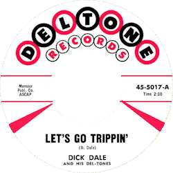 chrisgoesrock:  Dick Dale and His Del-Tones - US Single 1961 