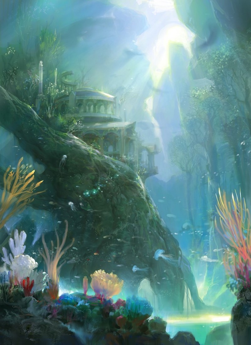 fantasyartwatch:  Fantasy Cities by Jaecheol Park