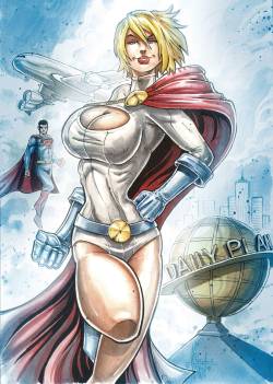 spyrale:  Power Girl by Vinz El Tabanas  