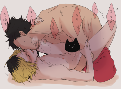 Porn Pics ochinie:  Tetsurou x Kenma HQ！ろぐ 