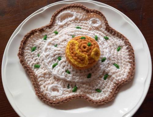 GET EGGED!!!Crocheted An Egg For @quezify's Eggtober :) My First Time Freeform Crocheting, Very Fun And