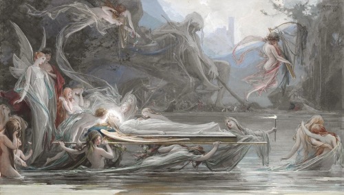 Funeral of Fairies, 1888, Maximilian Pirner, Muzeum umění Olomouc