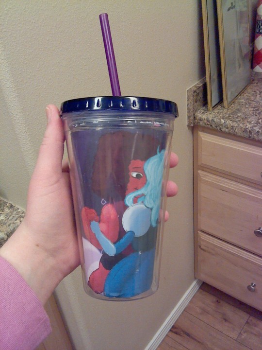 thesoggybug:  This plus this equals the most snazztastic mode of drinking in the 21st century, this: 